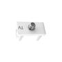 Imagem de Modulo Pial Plus+ Branco 1 Tomada Coaxial 615030Bc