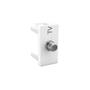 Imagem de Modulo Pial Plus+ Branco 1 Tomada Coaxial 615030Bc