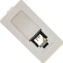 Imagem de Modulo Pial Plus+ Branco 1 Tomada Rj11 4 Fios 615010Bc