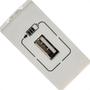 Imagem de Modulo Pial Plus+ Branco 1Tomada  Usb 1100Ma88Bc