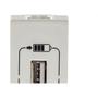 Imagem de Modulo Pial Plus+ Branco 1Tomada  Usb 1100Ma88Bc