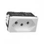 Imagem de Modulo Pial Pop Branco 1 Tomada 2P+T 20A. Lg03020