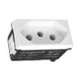 Imagem de Modulo Pial Pop Branco 1 Tomada 2P+T 20A. Lg03020