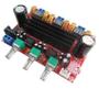 Imagem de Modulo Placa Amplificador 2.1 Compacto 50 + 50 + 100 = 200w Rms