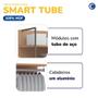 Imagem de Módulo Prateleiras e Cabideiro Guarda Roupa Closet Modulado Smart Tube