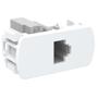 Imagem de Módulo Rj45 Cat5 Rede InternetEnerbras Neo Sottile Branco