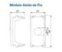 Imagem de Módulo Saída de Fio 11mm - Composé Branco - 2 unid - 14178394 - WEG