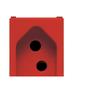 Imagem de Modulo Soprano Ilus (Tomada 10A Vermelho) 5Ub99007