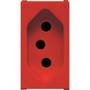 Imagem de Modulo Soprano Ilus (Tomada 10A Vermelho) 5Ub99007