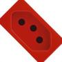 Imagem de Modulo Soprano Ilus (Tomada 20A Vermelho) 5Ub99008