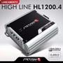 Imagem de Módulo Stetsom High Line Hl1200.4 - 4 Canais