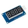 Imagem de Modulo tm1637 com display 7 seg. 4 digitos