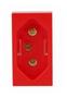 Imagem de Modulo Tomada 20a 220v Modulare Blanc+ Evidence Vermelho - Fame