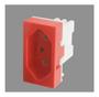 Imagem de Modulo Tomada 20a 220v Modulare Blanc+ Evidence Vermelho - Fame