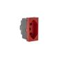 Imagem de Modulo Tomada 2p+t 20a 250v Vermelho Pialplus Legrand