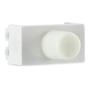 Imagem de Módulo Tomada Dimmer Bivolt Branco Rubi - Force Line