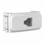 Imagem de Módulo Tomada RJ11 4Fios Branco