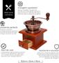 Imagem de Moedor cafe manual brown retro