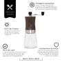Imagem de Moedor De Café E Grãos Vidro E Inox C/ Ajuste De Moagem - Mimo