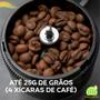 Imagem de Moedor De Café Elétrico Grãos Portátil Bivolt Pó Grosso Fino