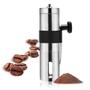 Imagem de Moedor De Cafe Manual Em Inox Com e Mecanica Em Ceramica