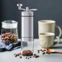 Imagem de Moedor de Café Manual em Inox e Cerâmica com Ajuste Grãos