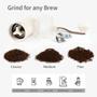 Imagem de Moedor de Café Manual Portátil com Rebarba de Aço Inoxidável - Ideal para Café de Copo, Pour Over e Prensa Francesa