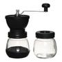 Imagem de Moedor de café manual vidro e silicone com 2 recipientes mimo style