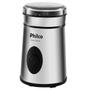 Imagem de Moedor de Café Philco Elétrico Grano Aroma 200W PMC01 com Acessórios Colher medidora e pincel de limpeza