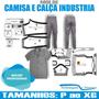 Imagem de Molde Camisa e Calca Industria, Modelagem&Diversos, Tamanhos P Ao Xg