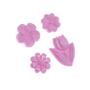 Imagem de Molde De Silicone 522 - Quarteto De Flores Athina - Flexarte