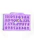 Imagem de Molde de silicone alfabeto confeitaria biscuit f630