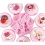 Imagem de Molde de silicone, dia dos namorados, urso, coração, buquê, resina,confeitaria, biscuit molds planet
