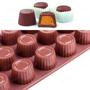 Imagem de Molde de Silicone Forma para Chocolate e Bombom em formato Redondo Confeitaria - Kehome