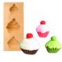 Imagem de Molde de Silicone para Biscuit Casa da Arte - Modelo: CupCakes Pequeno 1235