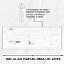 Imagem de Molde Macacão Pantalona com Zíper by Wania Machado