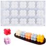 Imagem de Molde Silicone Mini Bubble 6 E 15 Cavidades Velas Artesanais