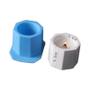 Imagem de Moldes De Silicone Para Vasos De Diamante Hexagonal, Faça Você Mesmo, Gesso, Concreto, Suporte Para