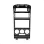 Imagem de Moldura 2 Din 7Pol Chevrolet Astra Ar Analógico JP/CH 1998 até 2012 Preto - EPX 191