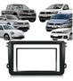 Imagem de Moldura 2 Din Passat 2007 2008 2009 2010 2011 2012 2013 2014 2015 2016 2017 Preta 7" Multimidia Mp5