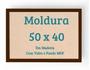 Imagem de Moldura 50x40 Decorativa Para Foto Poster Quadro Com Vidro
