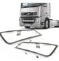 Imagem de Moldura Aro Farol Ld Compatível Com volvo Fh/fm 2010 2014