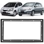 Imagem de Moldura De Painel 2 Din 7" Polegadas New Fit DX LX e LXL 2004 à 2013 - Preto