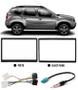 Imagem de Moldura De Painel 2 Din  + Chicote de Ligação + Chicote Adaptador de Antena Renault Duster Expression Authentique PCD 2016 2017 2018 2019 2020