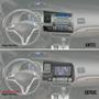 Imagem de Moldura De Painel 2 Din Honda New Civic 2007 2008 2009 2010 2011 p/ CD DVD 2 Din