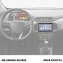 Imagem de Moldura De Painel 2 Din + Interface Comando de Volante Chevrolet Onix Cobalt Spin Prisma 2013 2014 2015 2016 2017 2018