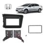 Imagem de Moldura de Painel Honda Civic 2016 LXR 2 Din Preto