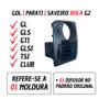 Imagem de Moldura do Difusor e da Chave de Luz do Gol Parati Gl Gls Glsi Bola JR0187.18226