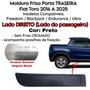 Imagem de Moldura Friso Porta Traseira Fiat Toro Blackjack 2018 2019 Lado Direito Original