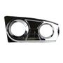 Imagem de Moldura Máscara do Farol Milha Auxiliar para Iveco Stralis / Tector / Cursor / Hi-way Lado Direito Cromada (504135531C)